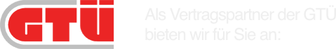 Als Vertragspartner der GTÜ bieten wir für Sie an: